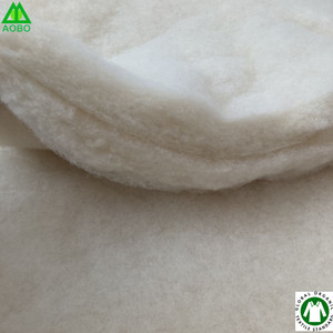 Fabricant d'isolation en laine RWS GOTS Laine biologique <span class=keywords><strong>Ouate</strong></span> <span class=keywords><strong>de</strong></span> laine vierge pour vêtement/matelas - Product Image 2