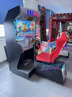 Machine d'arcade de course Mario Kart de 43 pouces, à monnayeur, simulateur de conduite 2 joueurs pour centre de jeux FEC et parc d'attractions
