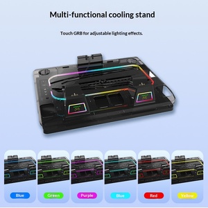Support de charge et de refroidissement multifonctionnel en métal 2026 avec double port USB et indicateur <span class=keywords><strong>LED</strong></span> RGB pour PS5/P5 Slim – Vente en gros/Personnalisé - Product Image 3