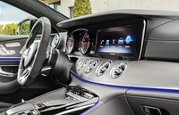 W213 instrumen cluster multimedia satelit LCD tachometer cocok untuk LED AMG dari sistem navigasi kendaraan e-class