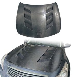 Capó de fibra de carbono para Infiniti G37 G25 Q40 de 4 puertas, kits de carrocería, piezas de automóvil - Product Image 1