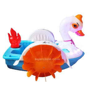 Pédale <span class=keywords><strong>de</strong></span> dessin animé <span class=keywords><strong>de</strong></span> vente chaude et bateaux à aubes électriques pour enfants adultes équipement <span class=keywords><strong>de</strong></span> jeu d'eau pour <span class=keywords><strong>aire</strong></span> <span class=keywords><strong>de</strong></span> <span class=keywords><strong>jeux</strong></span> d'eau <span class=keywords><strong>de</strong></span> piscine - Product Image 4