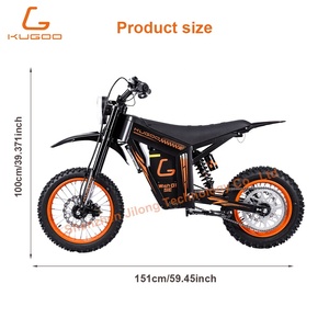 Moto 01 1500W 48V 20AH, vélo longue portée 50 km, tout-terrain, cyclomoteur - Product Image 6