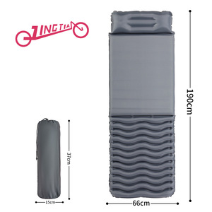Colchón Inflable <span class=keywords><strong>de</strong></span> Nailon para Exteriores, Almohada Impermeable y Resistente a la Humedad, Ligero y Fácil <span class=keywords><strong>de</strong></span> Guardar, para Camping y Uso Doméstico - Product Image 2