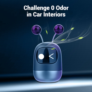 Rafraîchisseur d'air pour voiture Auto Creative Mini Robot Air Vent Clip Parfum Aromathérapie Intérieur Automobile - Product Image 6