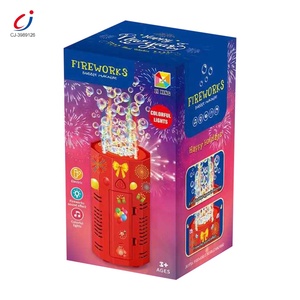 Chengji ánh sáng đầy màu sắc hiệu ứng âm thanh điện năm mới pháo hoa máy đồ chơi cầm tay 12 lỗ pháo hoa Máy bong bóng - Product Image 5