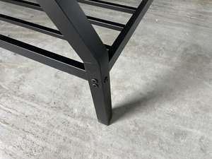 <span class=keywords><strong>Lit</strong></span> à deux étages <span class=keywords><strong>avec</strong></span> cadre en métal pour adultes, dortoir, <span class=keywords><strong>lit</strong></span> <span class=keywords><strong>superposé</strong></span> en métal, meubles de chambre à coucher de taille Queen Size - Product Image 4