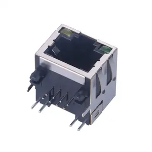 موصل SMD RJ45, HR963130AE 100 قاعدة-T سطح جبل جاك وحدة مغناطيسية SMD RJ45 موصل