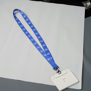 Bestom 3/4" Customized Eco-Friendly Designer Printed Silk Screen Bamboo Lanyard Card Holder Breakaway Recyclable POM Attachments - Product Image 3