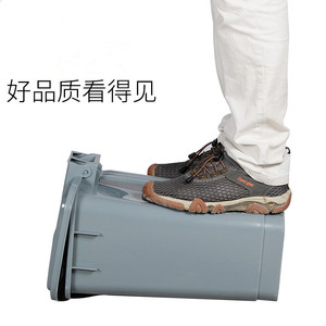 Large-capacity foot-operated trash can for commercial, catering, and residential use, including living room and <b>kitchen</b> use, - Product Image 5