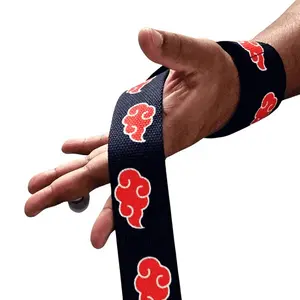 Anime Logo Gym Polsondersteuning Gewogen Fitness Hand Wraps Gewicht Tillen Polswraps Print Unisex 1/Opp Tas Kracht Gear