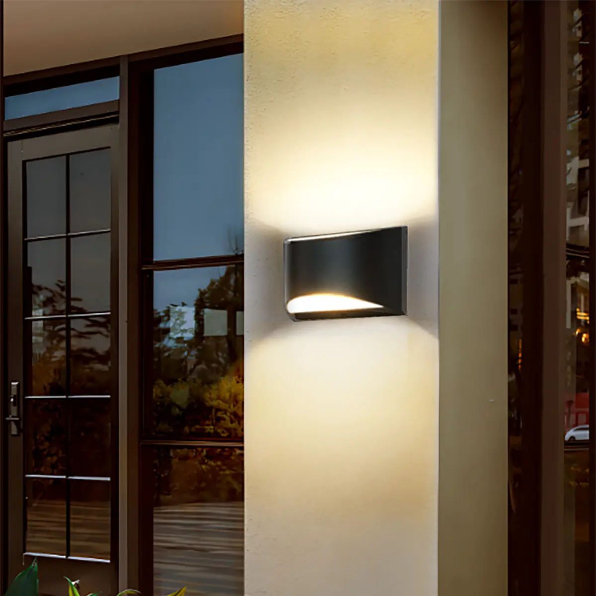 Lampu Dinding LED, lampu dinding hotel dekorasi dalam ruangan, lampu atas bawah tahan air untuk interior dan luar ruangan modern