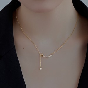 Star Pattern Ladies 925 Sterling Silver Simple Clavicle Chain No Fading Jewelry Star Best collana per le donne - Product Image 5