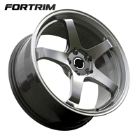 Jantes en alliage à rayons profonds et concaves FORTRIM 5X112 5X120 16 17 18 19 pouces pour les modèles Mercedes-Benz BMW F10 et Audi A3 A6