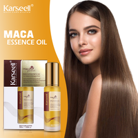 Karseell Huile essentielle de maca de haute qualité Huile de soin capillaire naturelle pure pour la croissance des cheveux