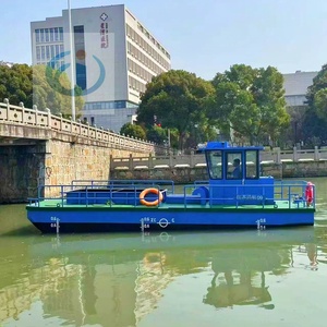 Sông làm sạch tảo xanh cứu hộ Reaper gặt đập thuyền/ao nổi rác thu gom tàu 20-40hp động cơ thương hiệu nổi tiếng động cơ - Product Image 3