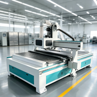 Machine de gravure CNC ATC à prix avantageux avec broche ATC 9 kW pour meubles en bois, réduction de 21 %