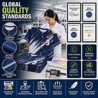 Jersey Baseball Custom Grosir Cetak Brush Stroke Cepat Kering Bernapas Kancing Depan Poliester Sublimasi Seragam Tim Atasan