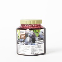 Boduo 1KG Blueberry Jam with Real Blueberry Pieces Natural Tart Sweet Flavor for Bubble Tea & Desserts