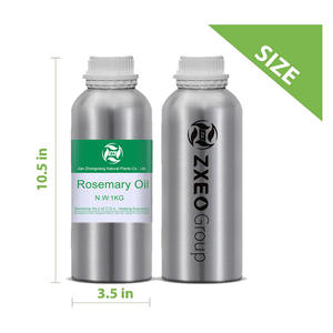 Huile de romarin naturelle et crue de marque privée huile de soin des cheveux pour le soin des cheveux aromathérapie de la peau 1kg huile essentielle de romarin biologique - Product Image 2