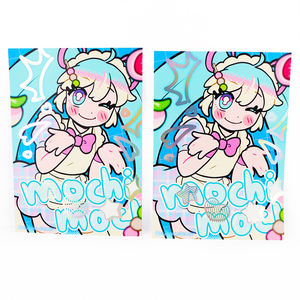 Personnalisé Premium Anime Holofoil Art Print Papier Affiche Feuille Holographique <span class=keywords><strong>Manga</strong></span> Prints Illustration Japonaise Décoration Murale Affiches - Product Image 5