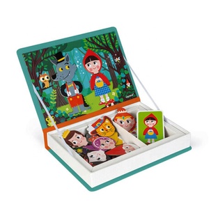 Yimi carta giocattoli di apprendimento <span class=keywords><strong>Puzzle</strong></span> libri di stampa riutilizzabile adesivo magnetico <span class=keywords><strong>libro</strong></span> <span class=keywords><strong>con</strong></span> forma scatola di stampa personalizzata - Product Image 4