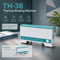 Machine à relier thermique OEM, relieuse de livrets électrique à fusion à chaud pour bureau, école, imprimerie