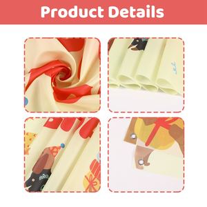 Toile de fond murale en polyester pour fête d'<span class=keywords><strong>anniversaire</strong></span> 2026 sur le thème des Chiens Saucisses, décoration murale pour fête d'<span class=keywords><strong>anniversaire</strong></span> - Product Image 6
