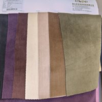 Tissu en polyester super doux et résistant à l'eau, peluche de poids moyen, design tendance