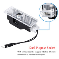 Projecteur LED de porte pour BMW 1 3 5 6 7 E81 E82 E90 E91 E92 E93 E60 E61 F10 F13 F14 X1 E84 X3 E83 X5 E70 F15 X6