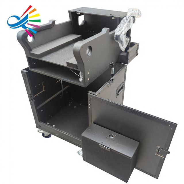 Goodcase High Quality Hydraulic Lifting System for Yamaha DM7 COMPACT Mixer Flip Flight case with 2U Space Underneath
