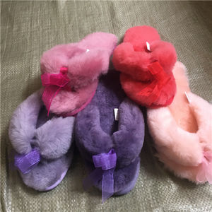 Pantofole in Vera Pelle di Pecora a Pelo Lungo 100% Naturale - Product Image 5