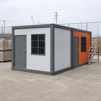 Usine de maisons préfabriquées modulaires en kit, bâtiments préfabriqués en acier léger avec installation rapide et conception réutilisable