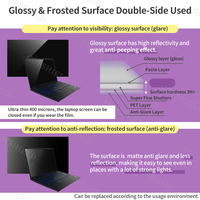Protector de Pantalla de Privacidad para Laptop, Ultrafino, Compatible con GPS, Anti-Espía, Anti-Luz Azul, Personalizable, Venta al Por Mayor de Fábrica