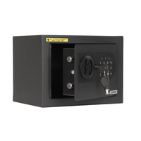 Kleiner Mini Digitaler Stahl-Tresor mit Schlüssel und Elektronischem Schloss Geldbank-Sicherheitsbox für den Hausgebrauch