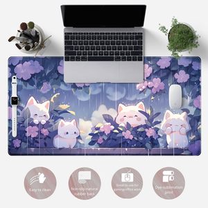 Alfombrilla de Ratón para Juegos, de Goma, con Diseño de Dibujos Animados, Grande, con Borde Extendido, Personalizable, para Oficina/Hogar - Product Image 3