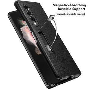 เหมาะสำหรับ Samsung Galaxy Z Fold4: เคส TPU แบบมีขาตั้งซ่อน พร้อมการปกป้องแบบเต็มรูปแบบและป้องกันการตกกระแทก - Product Image 4