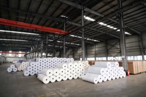 Prix d'usine, papier de revêtement en PVC gaufré blanc Lannaige 238 239 pour dalles de plafond en plâtre laminé, vente en gros - Product Image 6