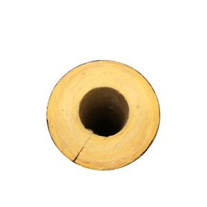 Material de aislamiento de tubería de vapor Tubo de lana de vidrio ignífugo con tubo de lana de vidrio de lámina - Product Image 4