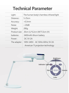 Meilleur scanner de veines infrarouge portable, équipement de détection de veines avec affichage visuel, analyse sanguine pour usage médical hospitalier - Product Image 2