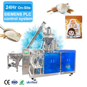 Machine d'emballage Doypack pour poudre d'animal de compagnie au safran, avec remplissage et scellage - Product Image 1