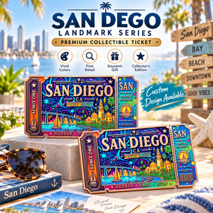 Barre de cuivre fin 999 de 1 oz, motif Soleil du Sud de la Californie San Diego, en relief 3D, effet UV, thème Paradis de plage, artisanat métallique - Product Image 1