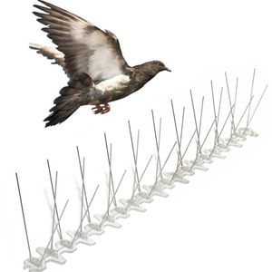 Púas <span class=keywords><strong>Anti</strong></span>-<span class=keywords><strong>Palomas</strong></span>, <span class=keywords><strong>Alambre</strong></span> Galvanizado de Acero Resistente al Calor, <span class=keywords><strong>Alambre</strong></span> de Acero Inoxidable para Control de Animales, Uso en Todas las Estaciones - Product Image 1