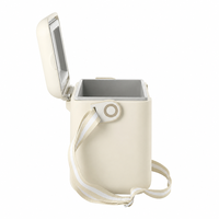 Glacière isotherme 10L de haute qualité en plastique rigide pour le stockage alimentaire, idéale pour les voyages en voiture, la plage, ou comme cadeau promotionnel