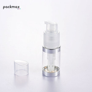 Empty baby talcum powder talc dry shampoo 18ml powder spray <b>bottle</b> with glitter <b>pump</b> - Product Image 2