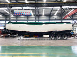 Tanque de cemento en forma de V, capacidad de 100 cbm, 120 toneladas, a granel, para camión semiremolque, a la venta - Product Image 5