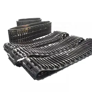 BV206 Rubber Track 620x90.6x64 in stock rubber crawler Hagglunds BV206 Road Wheel