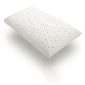 Oreillers cervicaux organiques ergonomiques respirants Impression en latex Qualité naturelle Logo personnalisé Adultes Prix de gros King Size 60 EW - Product Image 1