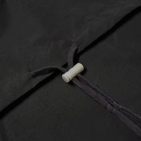 Veste oversize légère en nylon imperméable à demi-zip pour homme, avec logo personnalisé, style streetwear