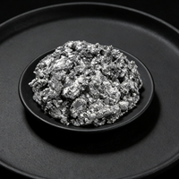 Pâte d'aluminium liquide argentée à prix d'usine, pigment d'aluminium à base d'eau pour cosmétiques